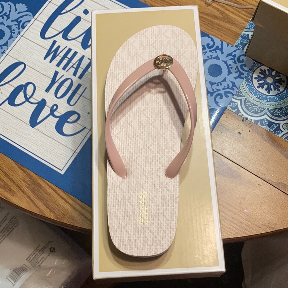 Brand new mk sandals